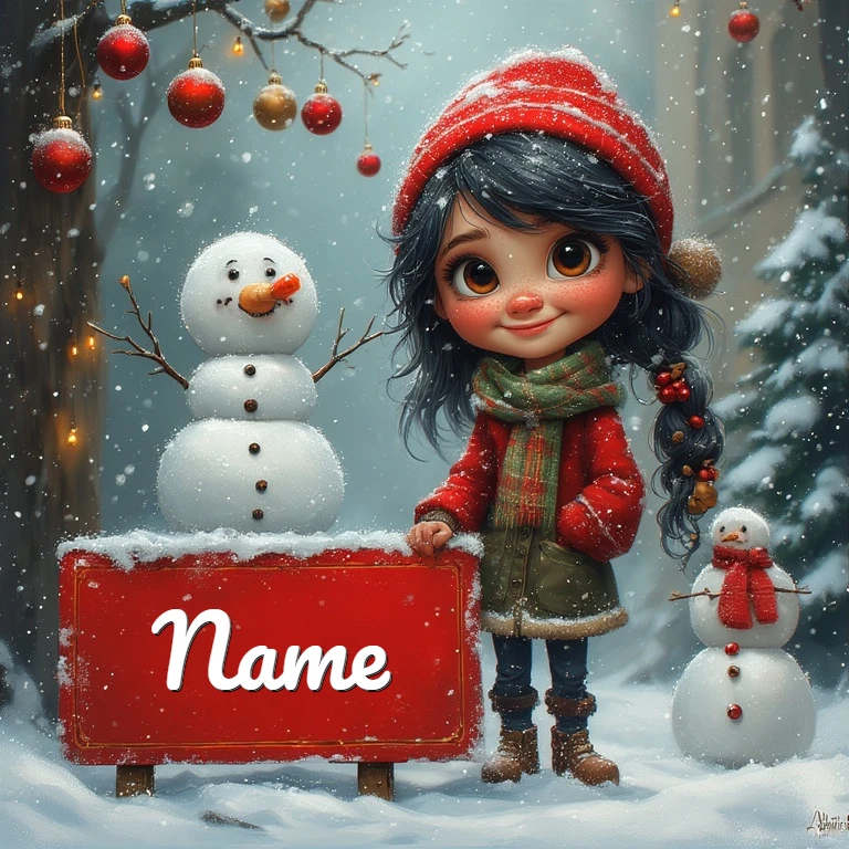 Personalize Your Winter Wonderland with a Festive Touch