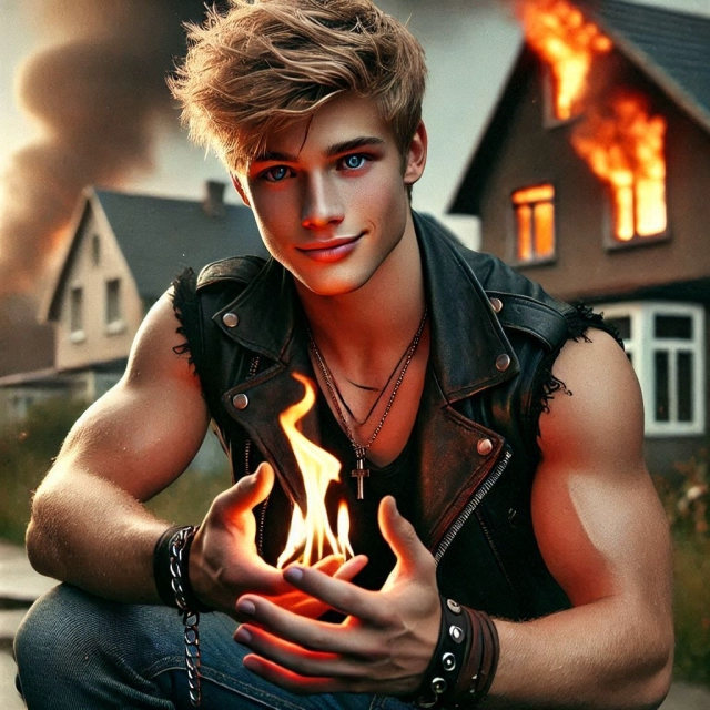 Transform into a Flame-Wielding Hero with Our Face Swap Tool
