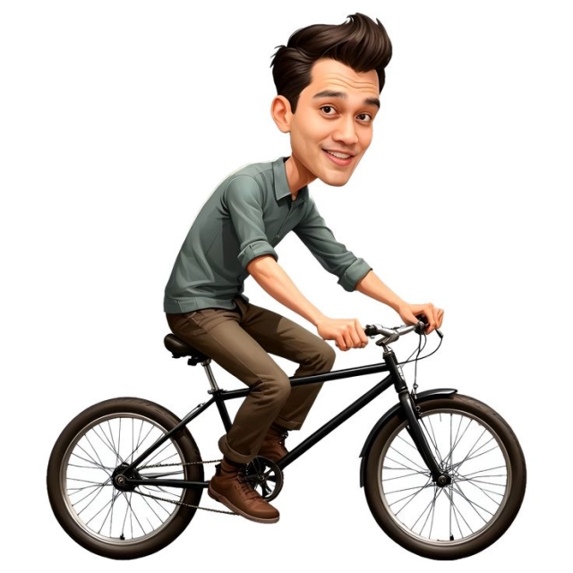 Swap Your Face for a Fun Cycling Adventure with Our Tool