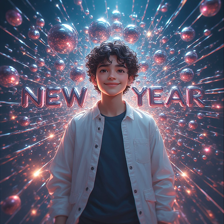Swap Your Face onto New Year Celebration Photos
