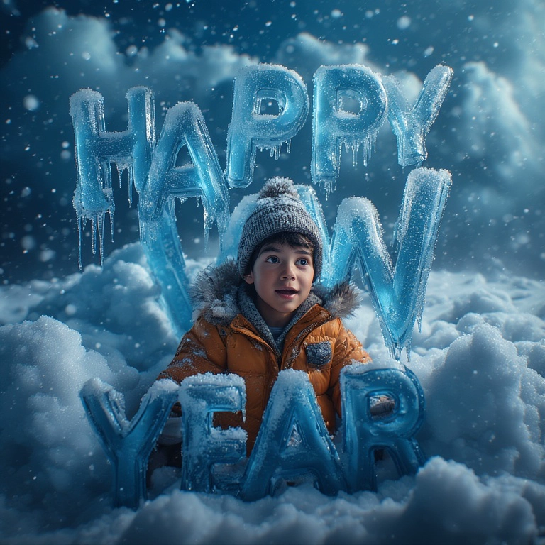 Swap Your Face onto Festive Winter Wonderland Photos