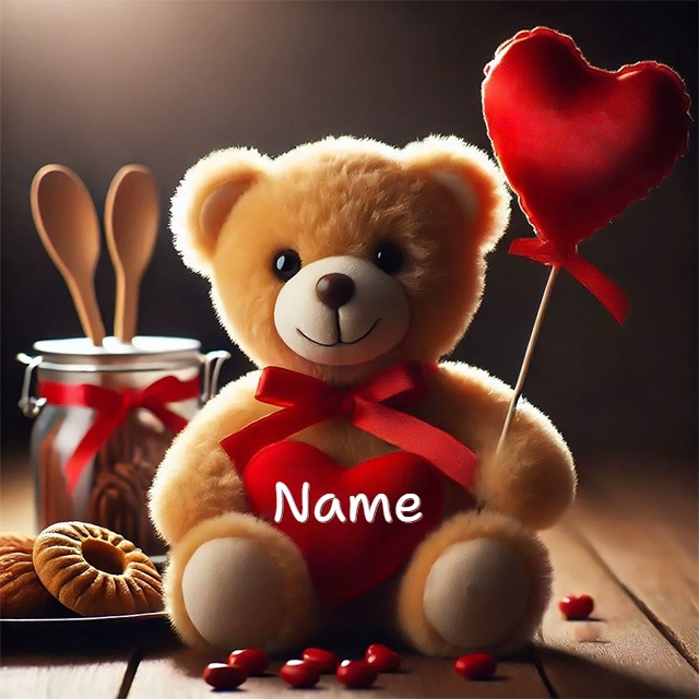 Personalize Your Teddy Bear Image with a Special Touch