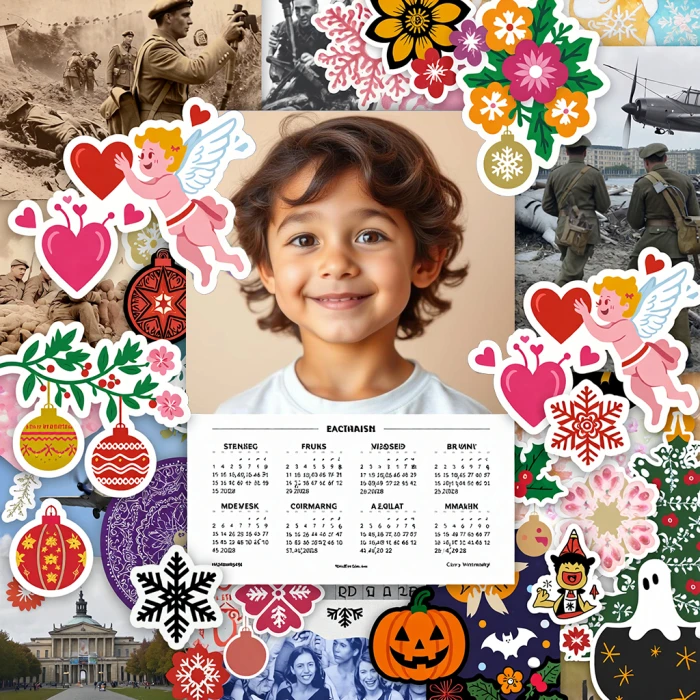 Personalize Photos with a Festive Multi-Themed 2026 Frame