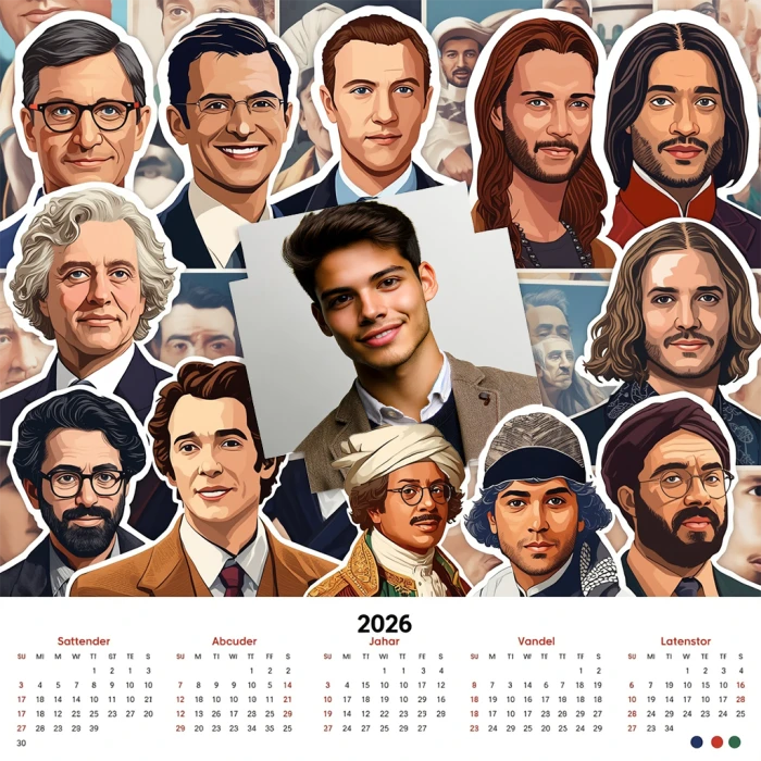 Add Your Photo to a Stylish 2026 Calendar Frame Online