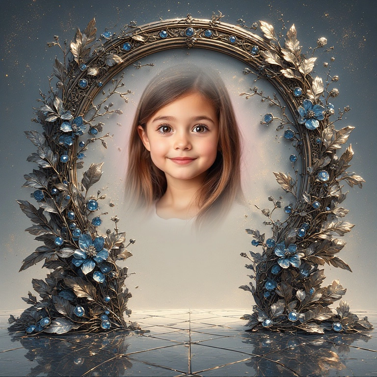 Transform Photos with an Elegant Ethereal Archway Frame