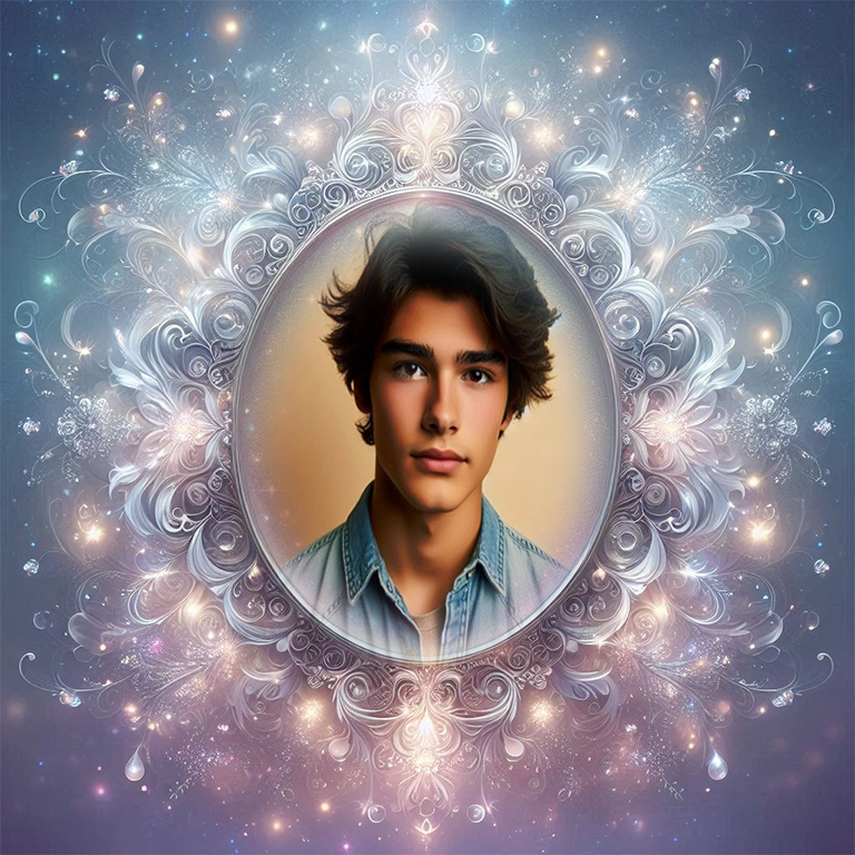 Create Magical Memories with Our Dazzling Oval Photo Frame
