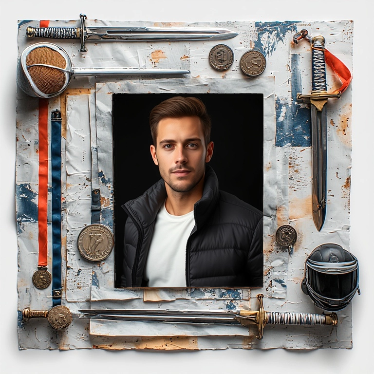 Transform Your Memories with a Vintage Fencing Frame