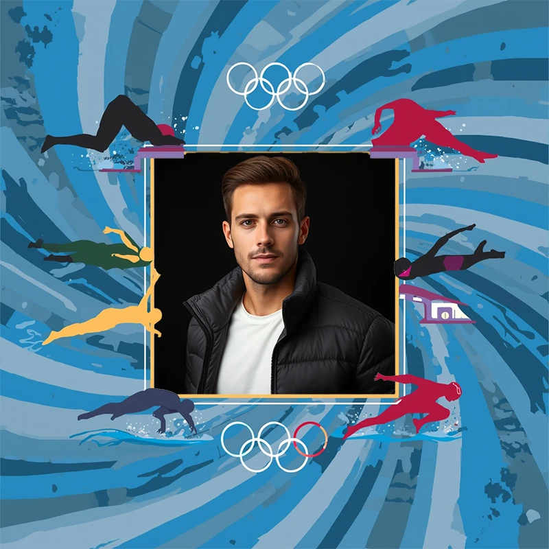 Dive into Olympic Excitement with Our Swimming Frame