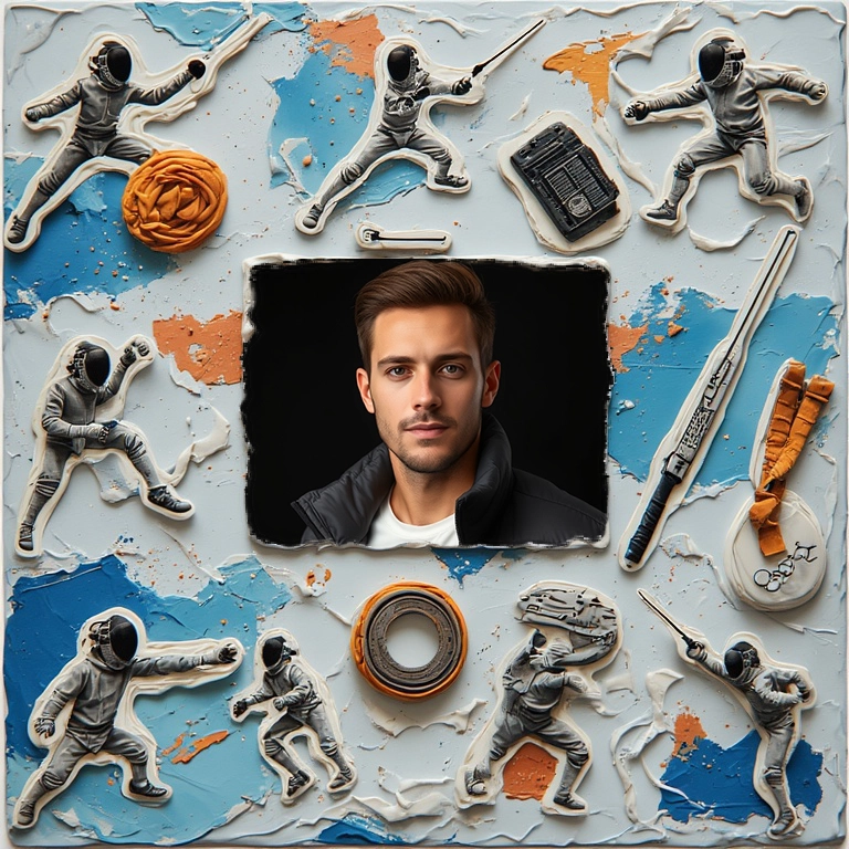 Frame Your Fencing Moments with Dynamic Style