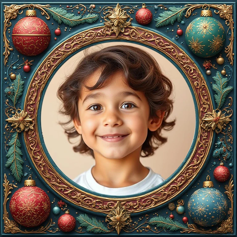 Transform Your Photos with a Regal New Year Frame
