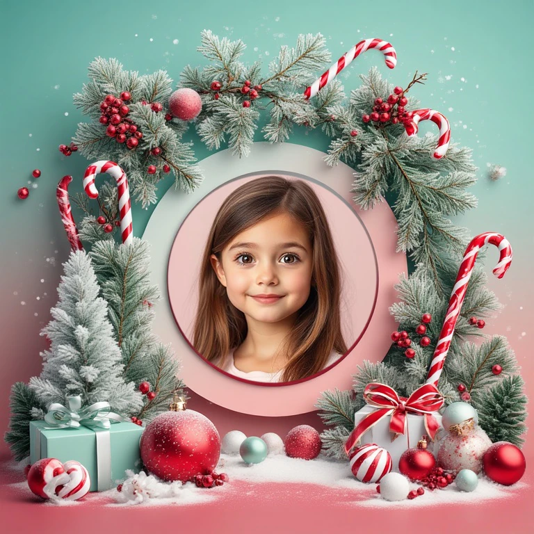 Personalize Your New Year Photos with a Festive Frame Template